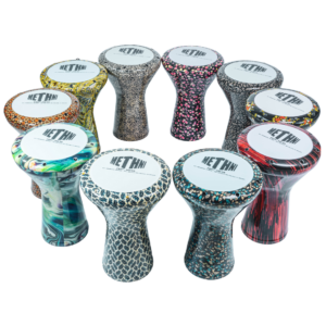 Darbouka orientale multicolore